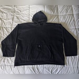Yeezy Gap Engineered By Balenciaga Padded Polar Fleece Hoodie Black Medium